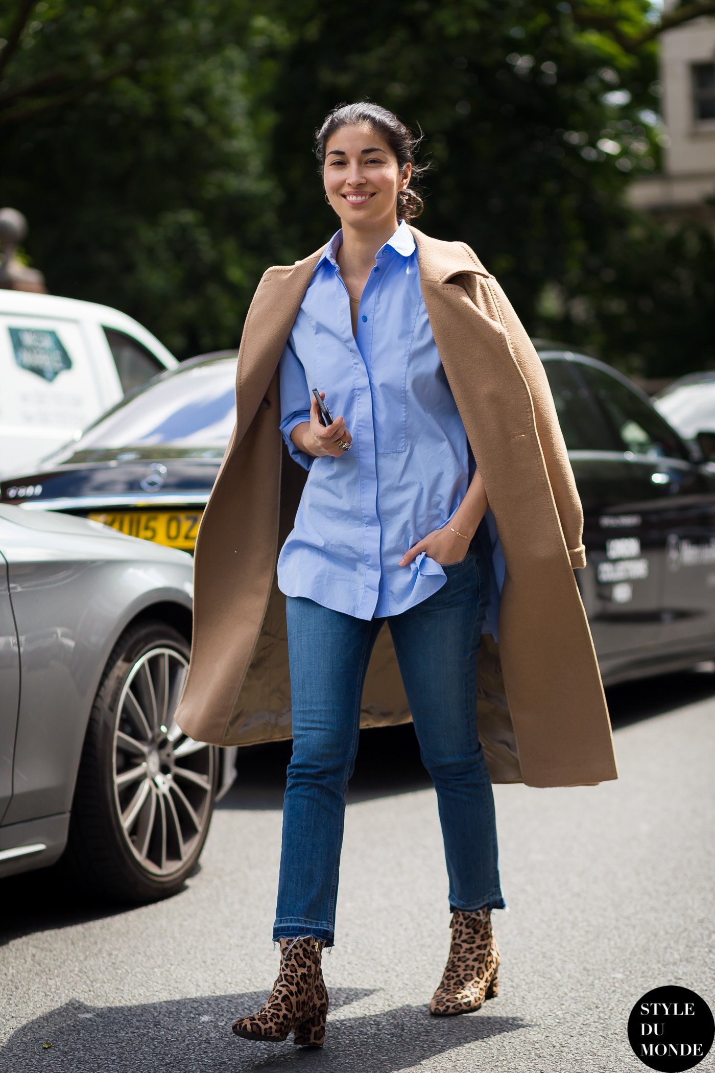 Caroline Issa Street Style Street Fashion Streetsnaps by STYLEDUMONDE Street Style Fashion Photography