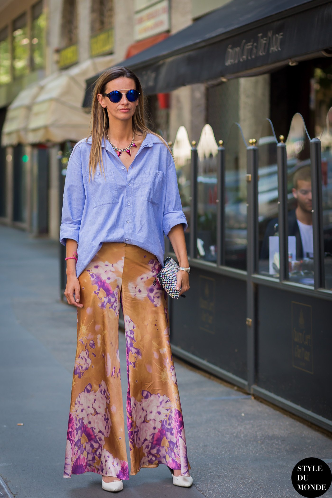 Clara Racz Street Style Street Fashion Streetsnaps by STYLEDUMONDE Street Style Fashion Photography