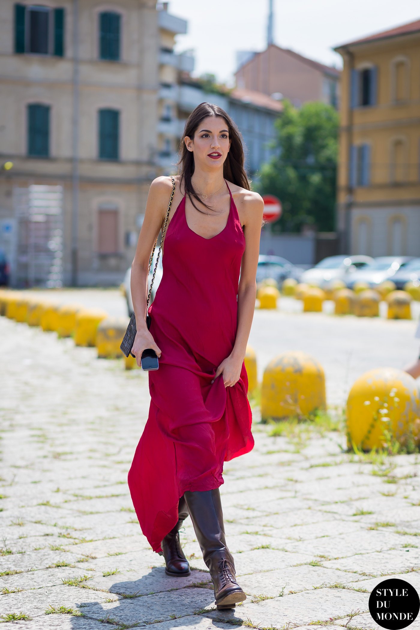 Sara Nicole Rossetto Street Style Street Fashion Streetsnaps by STYLEDUMONDE Street Style Fashion Photography