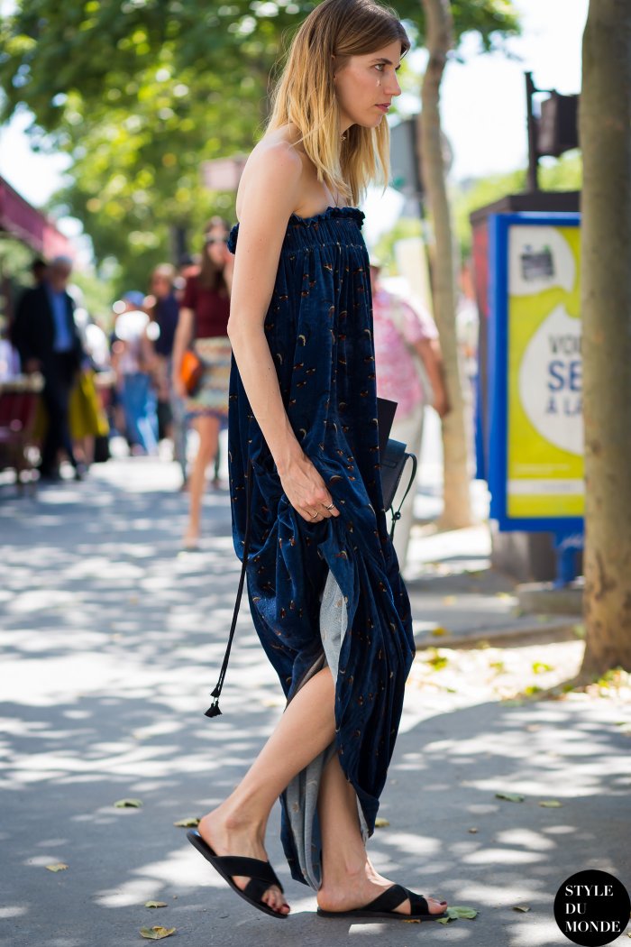 Veronika Heilbrunner Street Style Street Fashion Streetsnaps by STYLEDUMONDE Street Style Fashion Photography