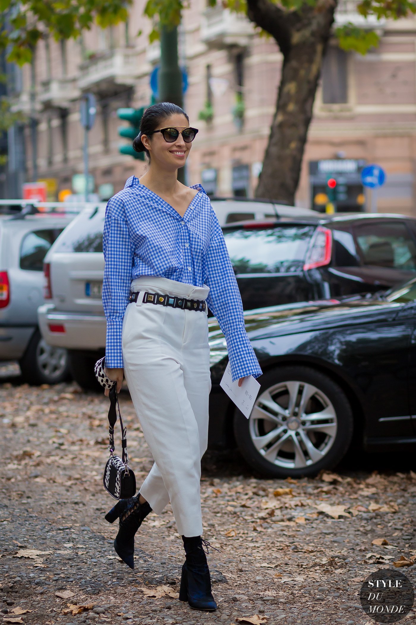 Caroline Issa Street Style Street Fashion Streetsnaps by STYLEDUMONDE Street Style Fashion Photography