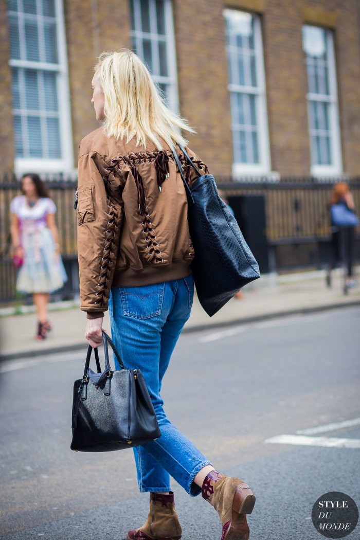 Frances Coombe Street Style Street Fashion Streetsnaps by STYLEDUMONDE Street Style Fashion Photography