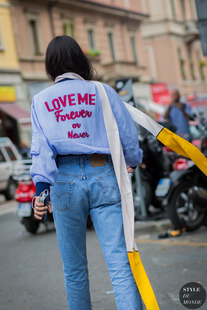 Gilda Ambrosio Street Style Street Fashion Streetsnaps by STYLEDUMONDE Street Style Fashion Photography