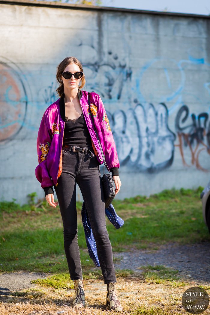 Laura Love Street Style Street Fashion Streetsnaps by STYLEDUMONDE Street Style Fashion Photography