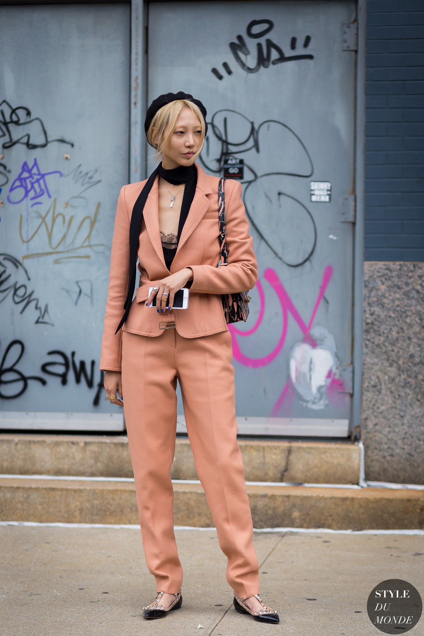 Soo Joo Park Street Style Street Fashion Streetsnaps by STYLEDUMONDE Street Style Fashion Photography