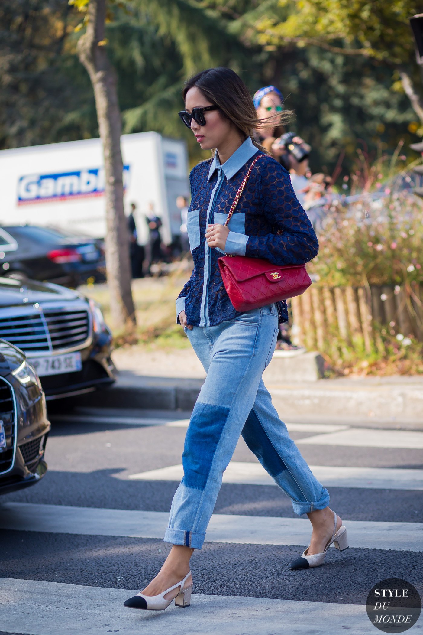 Paris Fashion Week SS 2016 Street Style: Aimee Song - STYLE DU MONDE ...