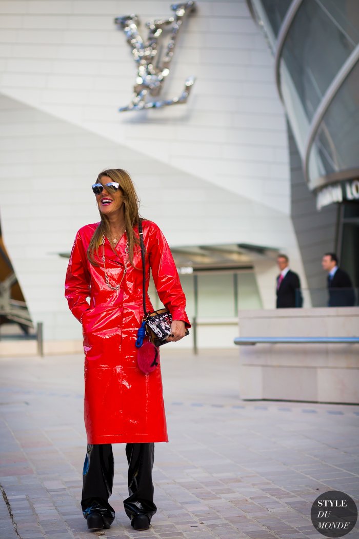 Anna Dello Russo Street Style Street Fashion Streetsnaps by STYLEDUMONDE Street Style Fashion Photography