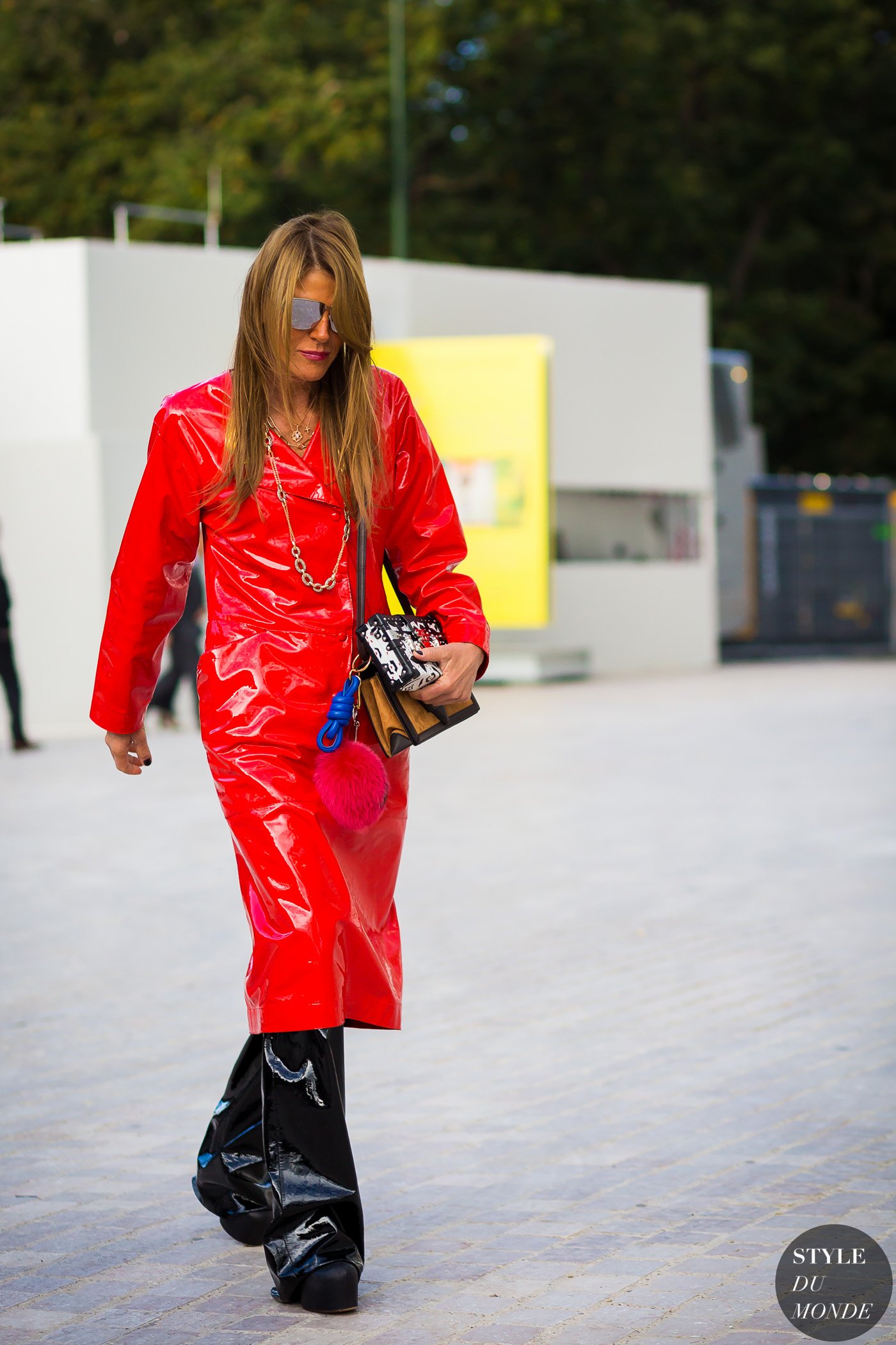 Anna Dello Russo Street Style Street Fashion Streetsnaps by STYLEDUMONDE Street Style Fashion Photography