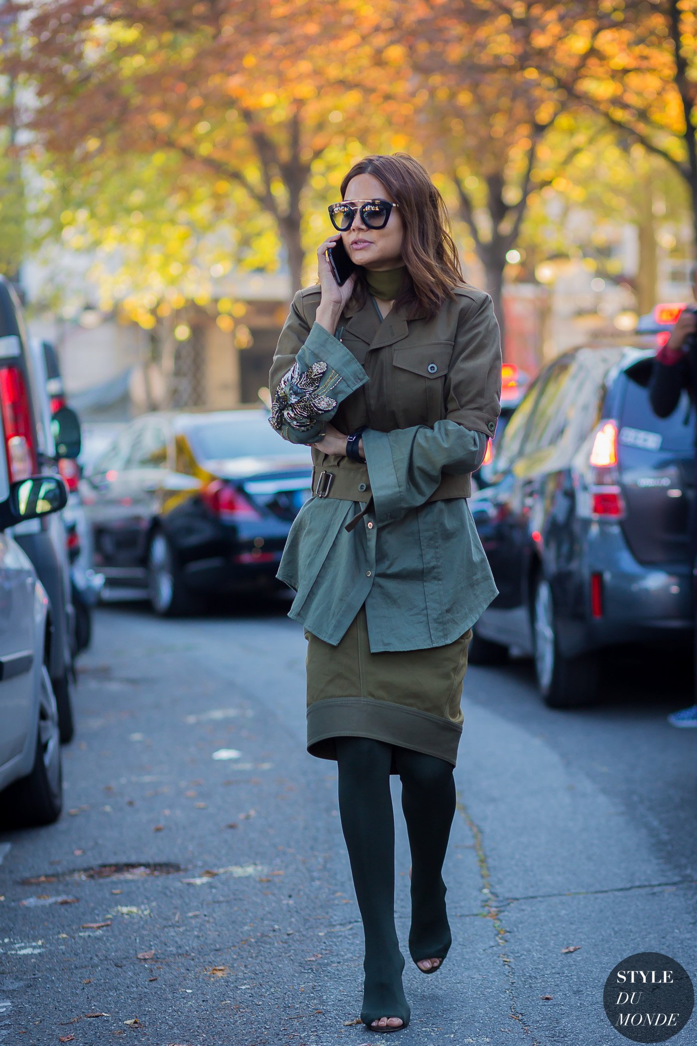 Christine Centenera Street Style Street Fashion Streetsnaps by STYLEDUMONDE Street Style Fashion Photography