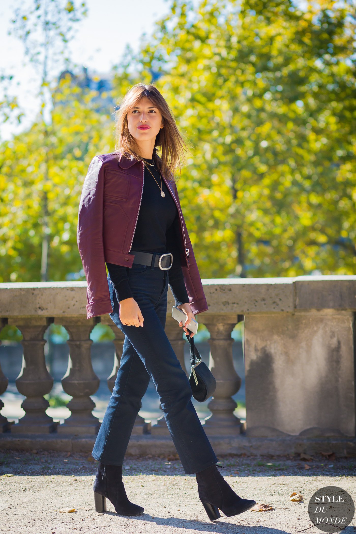 Jeanne Damas Street Style Street Fashion Streetsnaps by STYLEDUMONDE Street Style Fashion Photography