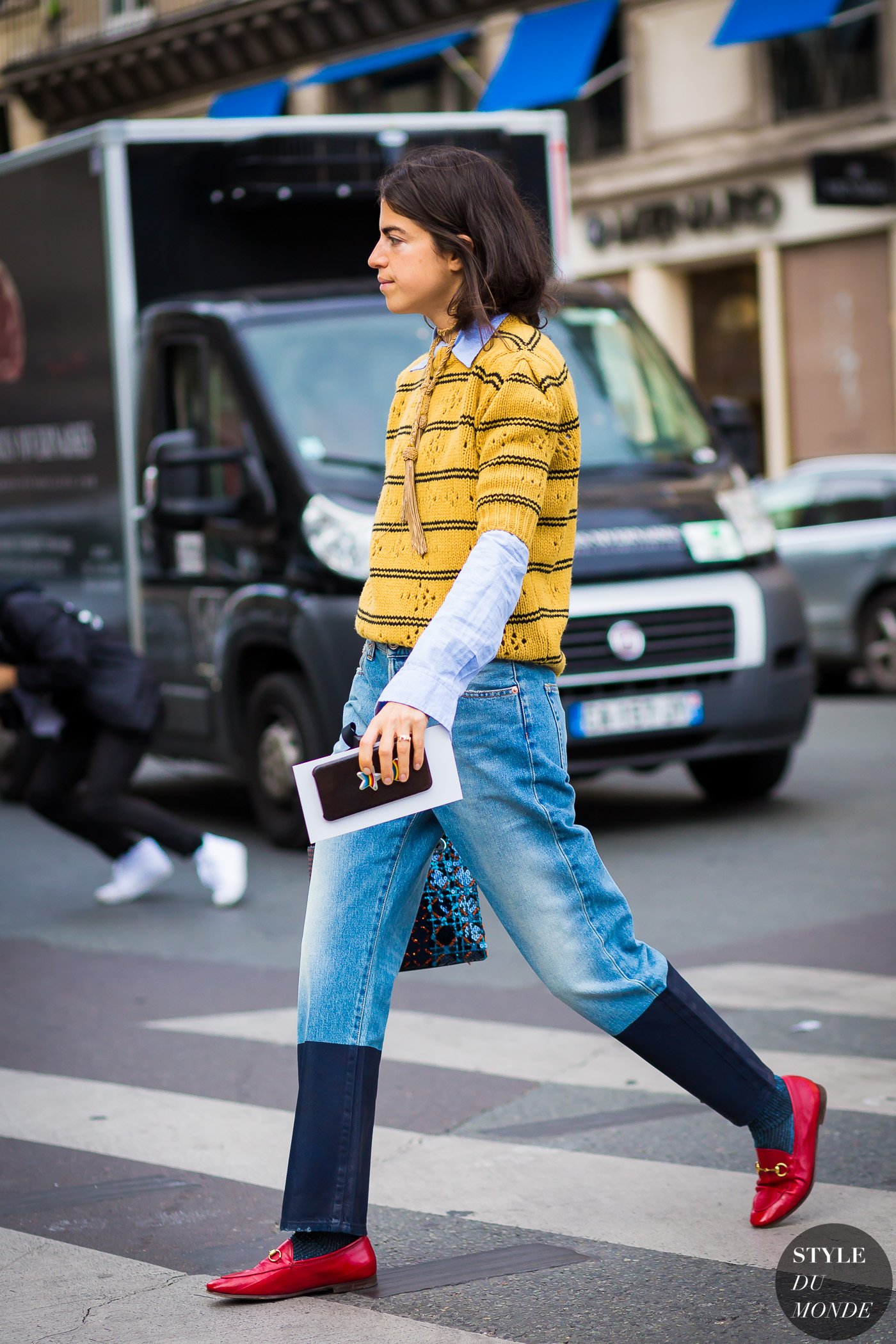 Leandra Medine Man Repeller Street Style Street Fashion Streetsnaps by STYLEDUMONDE Street Style Fashion Photography