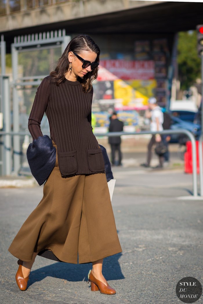 Natasha Goldenberg Street Style Street Fashion Streetsnaps by STYLEDUMONDE Street Style Fashion Photography