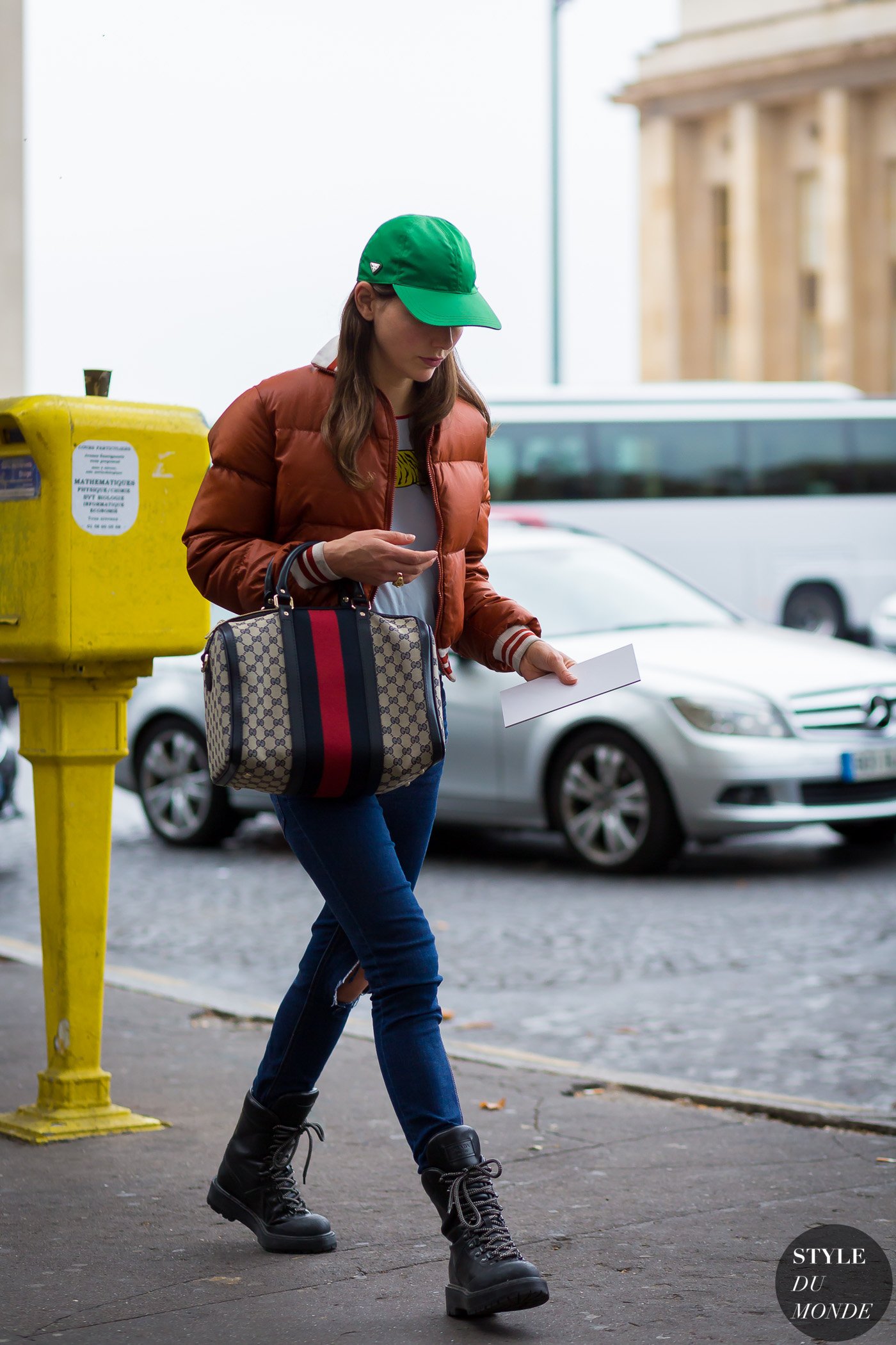 Ursina Gysi Street Style Street Fashion Streetsnaps by STYLEDUMONDE Street Style Fashion Photography