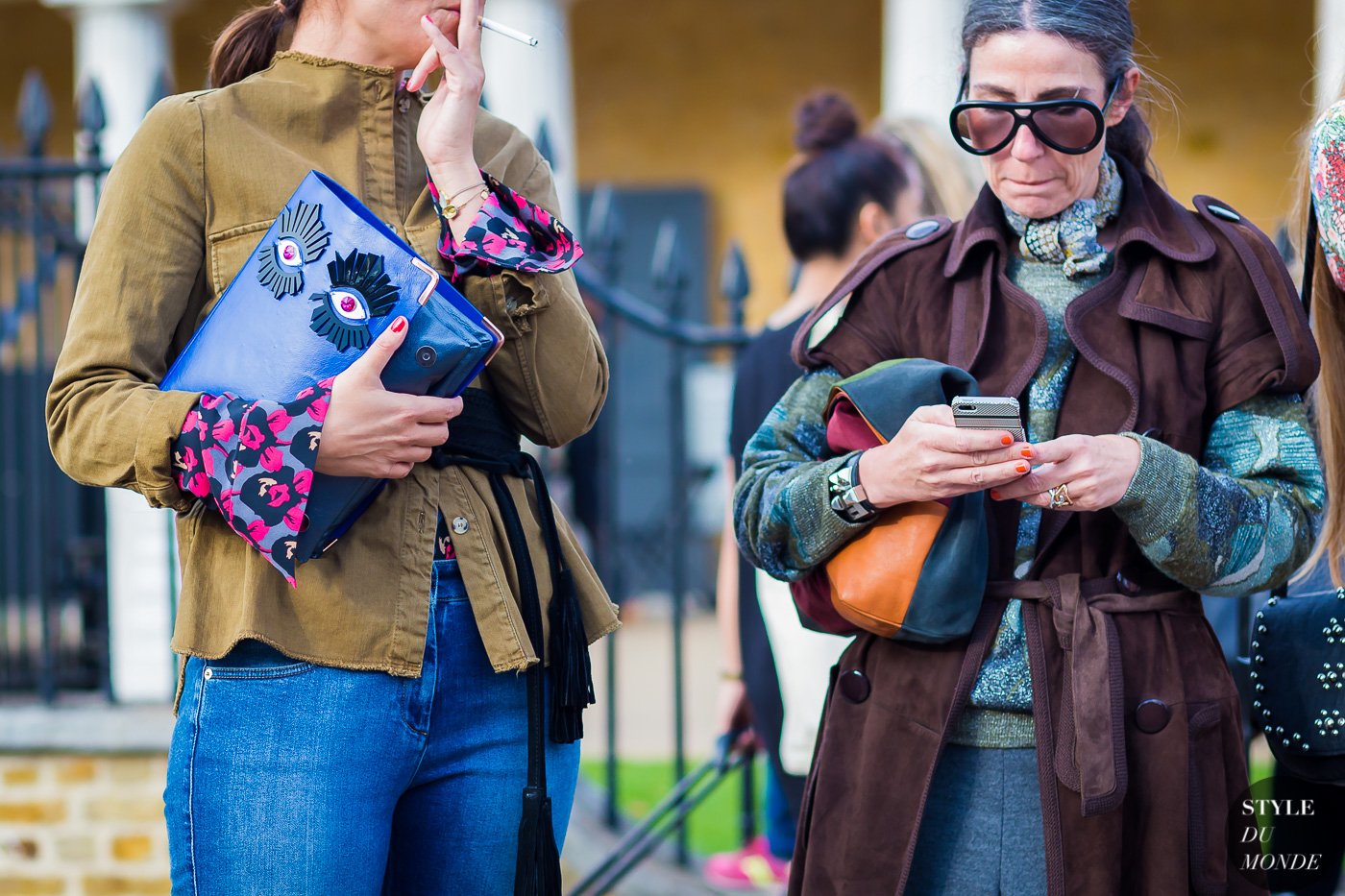 Véronique Tristram Street Style Street Fashion Streetsnaps by STYLEDUMONDE Street Style Fashion Photography