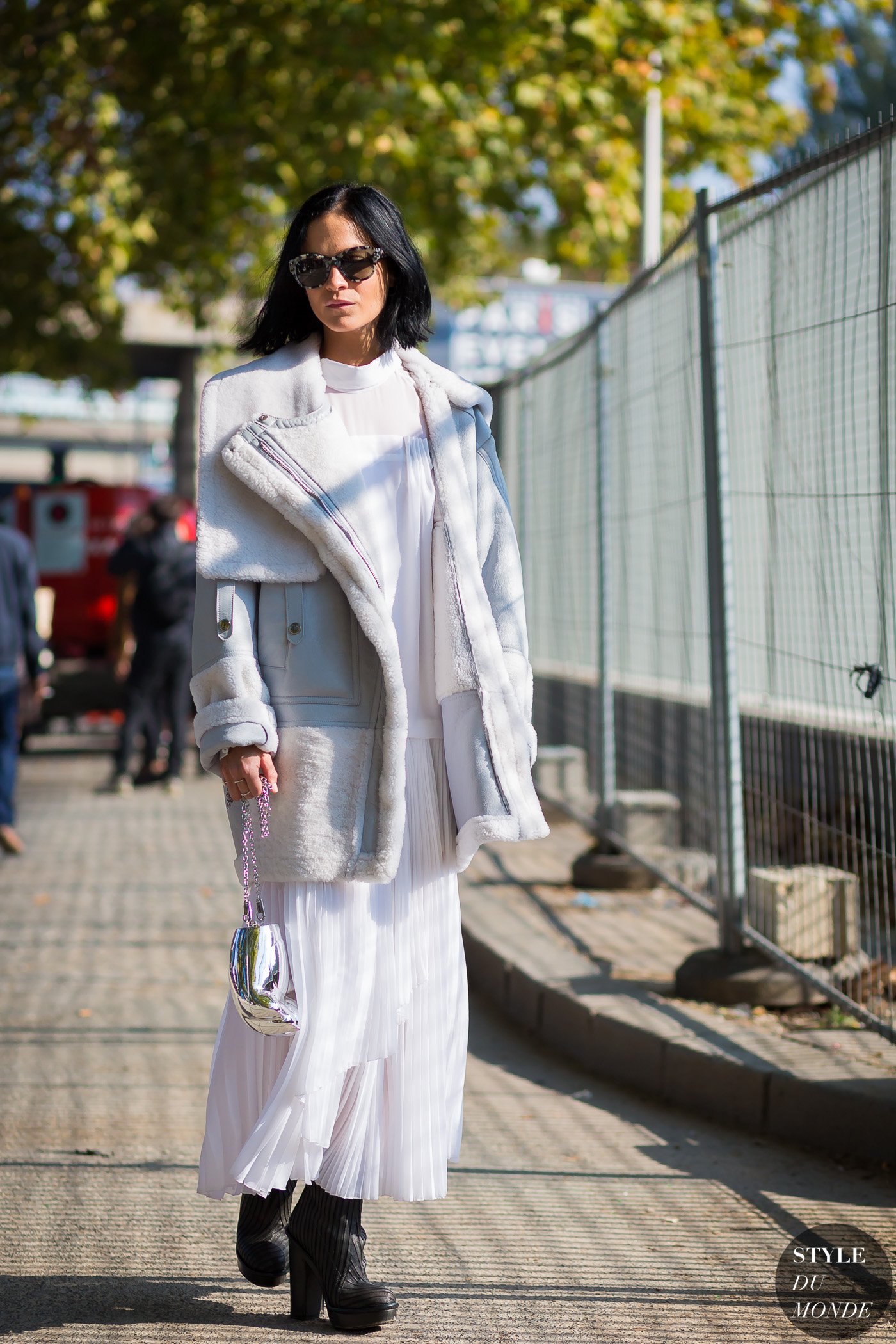 Leigh Lezark Street Style Street Fashion Streetsnaps by STYLEDUMONDE Street Style Fashion Photography