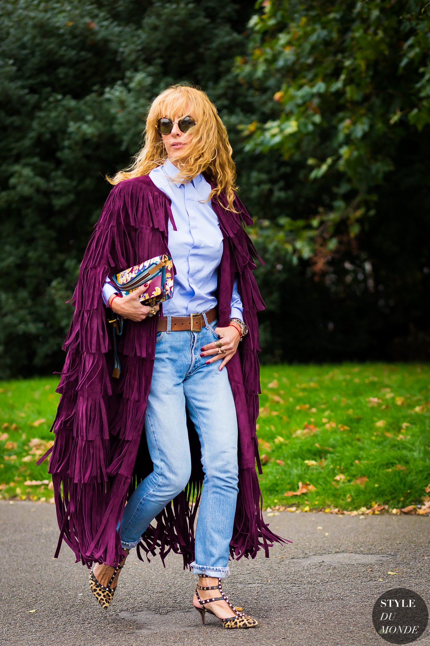 Elina Halimi Street Style Street Fashion Streetsnaps by STYLEDUMONDE Street Style Fashion Photography