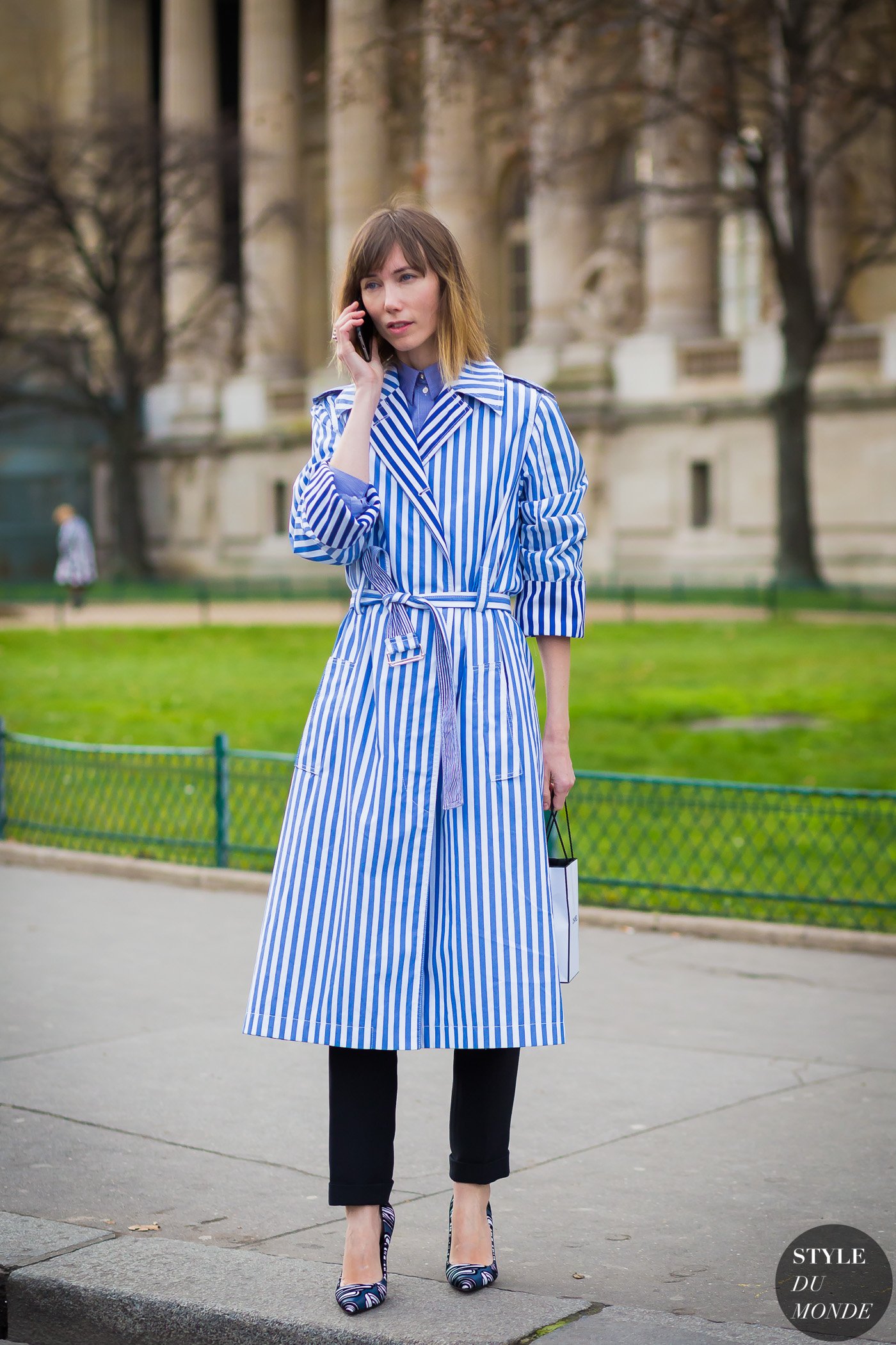 Anya Ziourova Street Style Street Fashion Streetsnaps by STYLEDUMONDE Street Style Fashion Photography