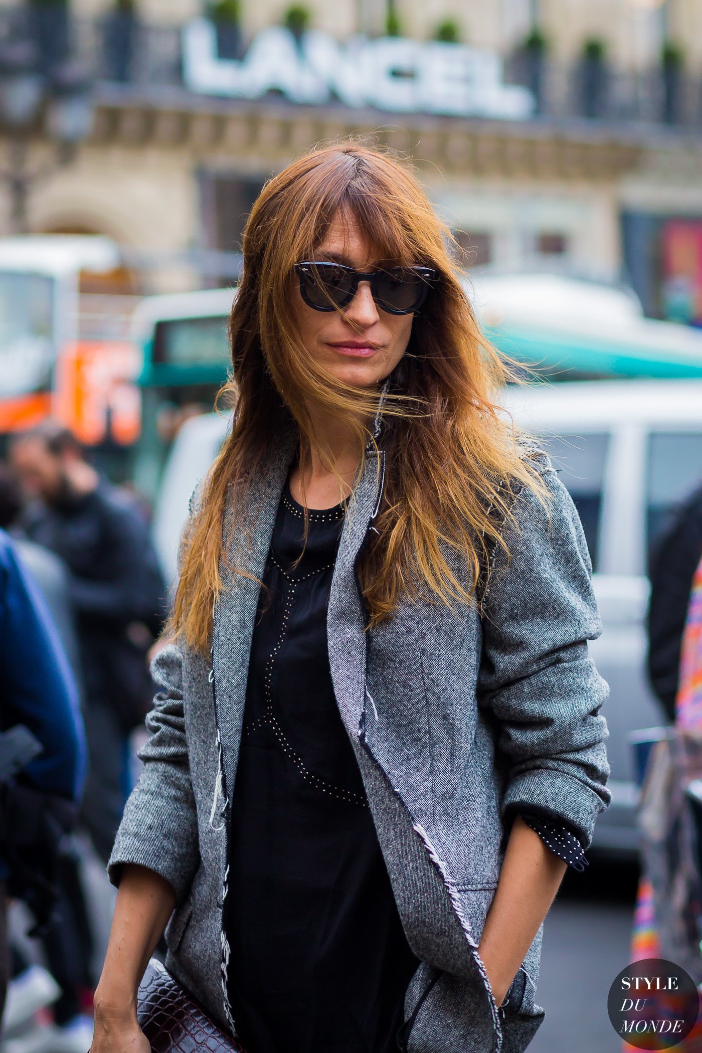 Caroline De Maigret Street Style Street Fashion Streetsnaps by STYLEDUMONDE Street Style Fashion Photography