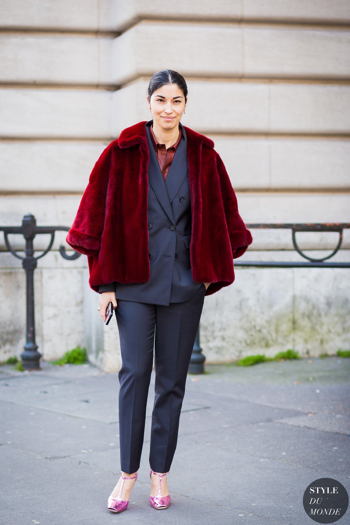 Caroline Issa Street Style Street Fashion Streetsnaps by STYLEDUMONDE Street Style Fashion Photography