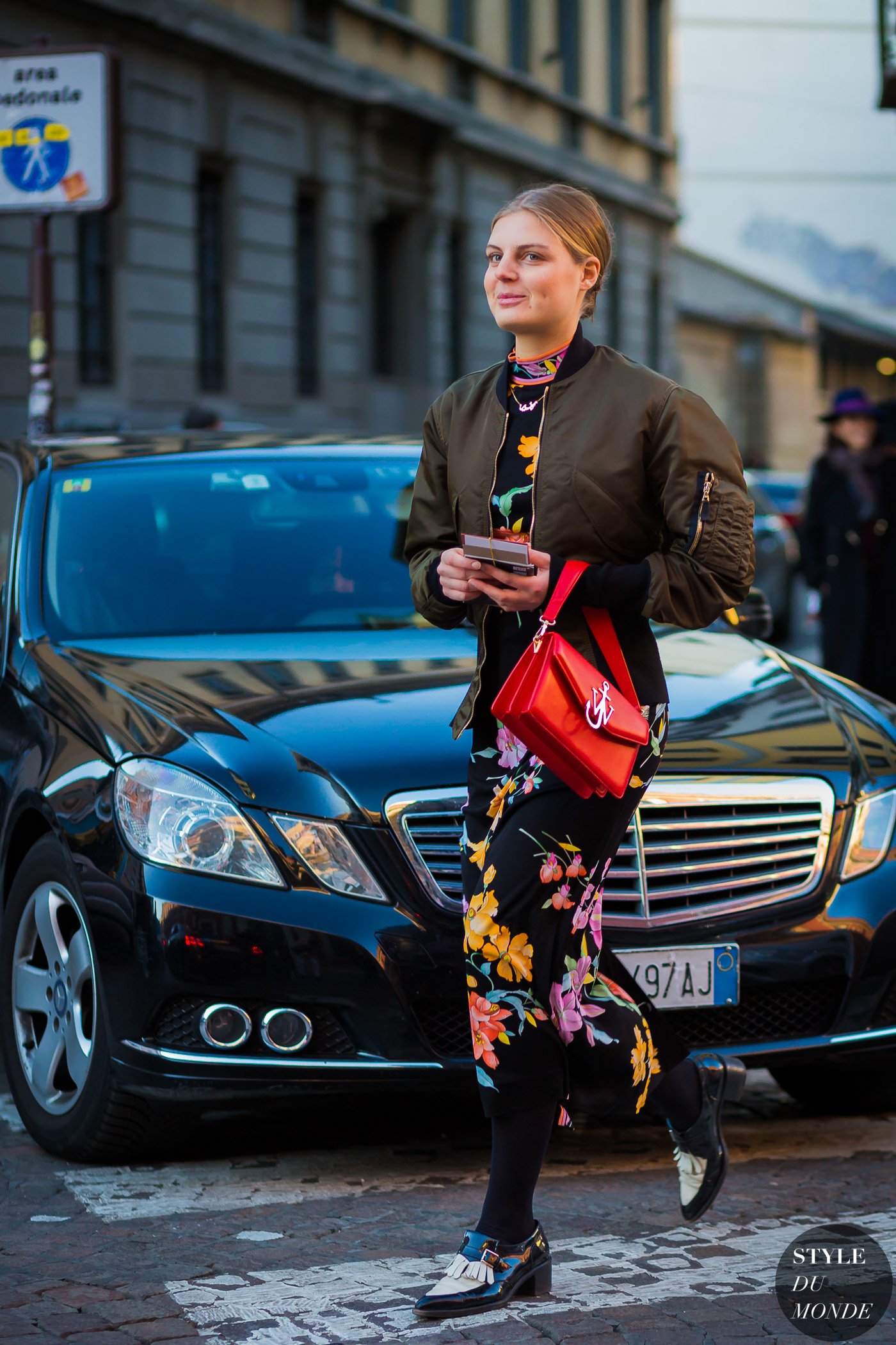 Claire Beermann Street Style Street Fashion Streetsnaps by STYLEDUMONDE Street Style Fashion Photography