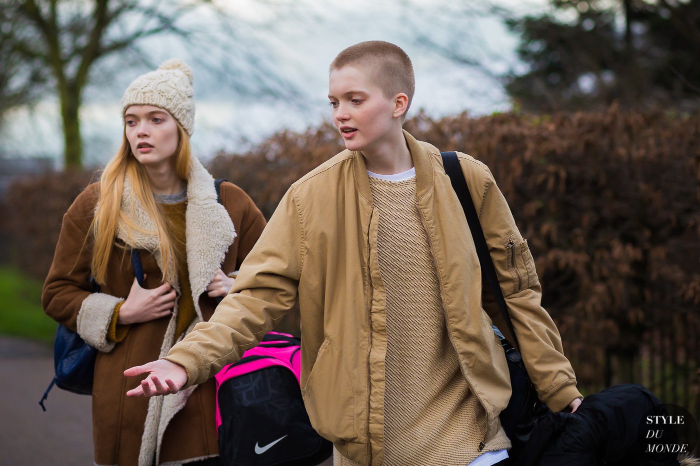 May And Ruth Bell Street Style Street Fashion Streetsnaps by STYLEDUMONDE Street Style Fashion Photography