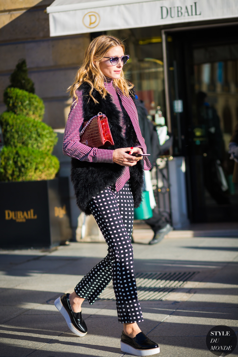 Haute Couture Spring 2016 Street Style: Olivia Palermo - STYLE DU MONDE ...