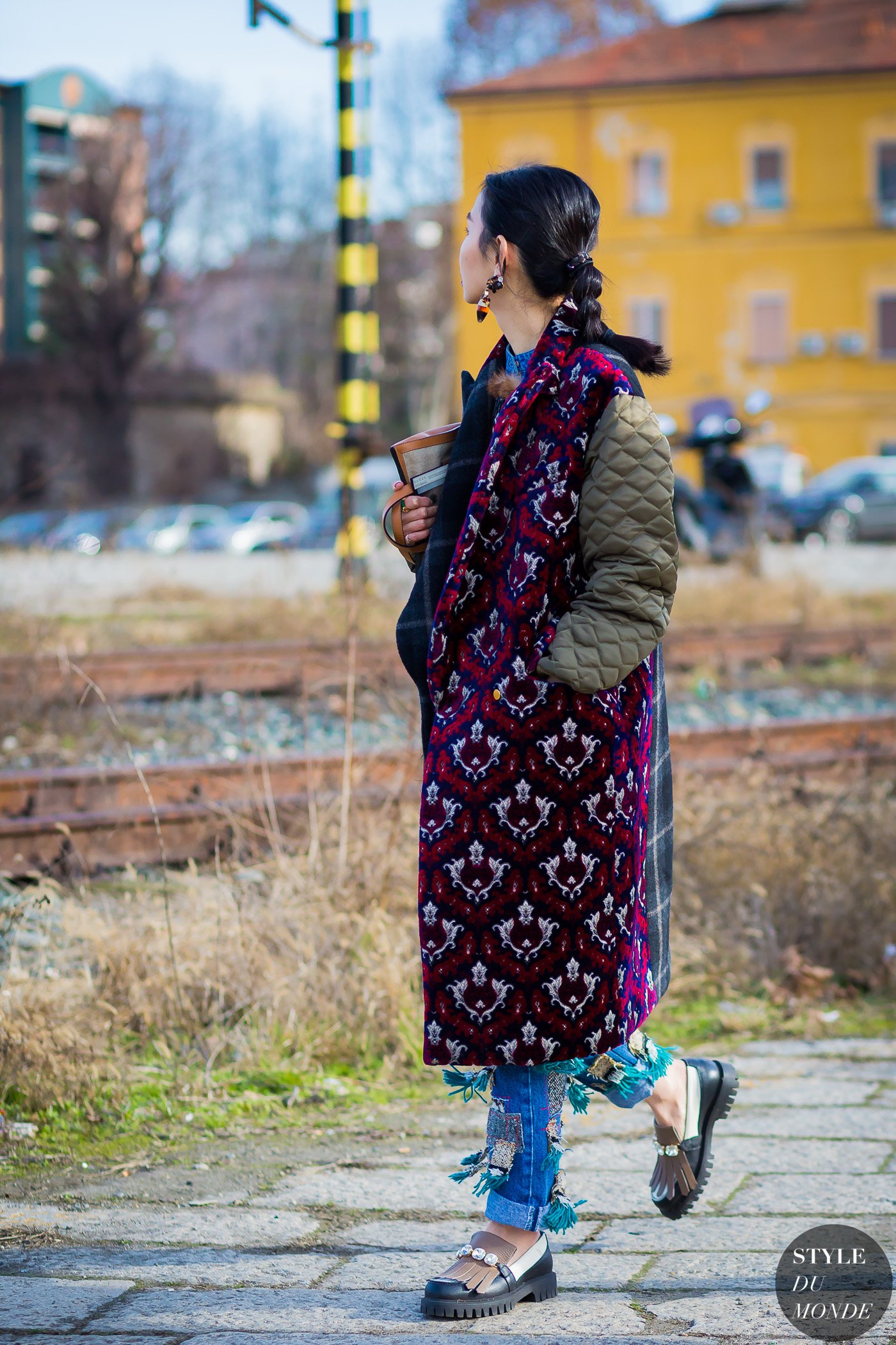 Sherry Shen Street Style Street Fashion Streetsnaps by STYLEDUMONDE Street Style Fashion Photography