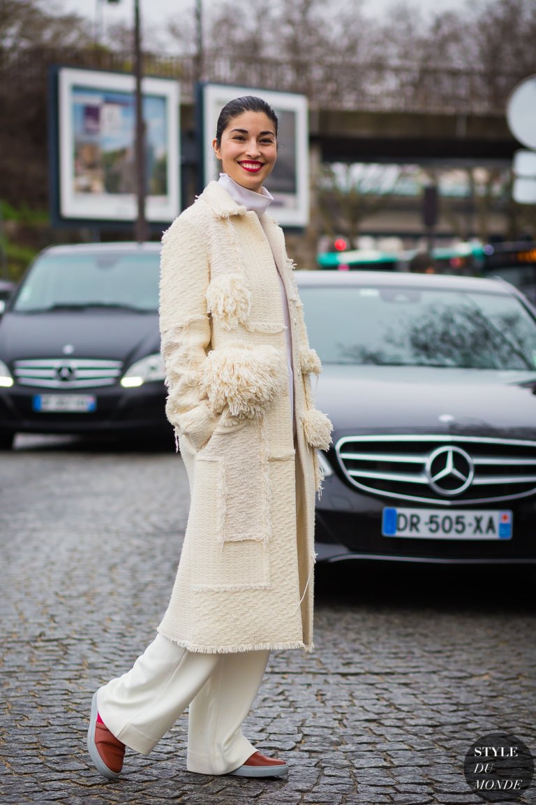 Paris Men's Fashion Week FW 2016 Street Style: Caroline Issa - STYLE DU ...