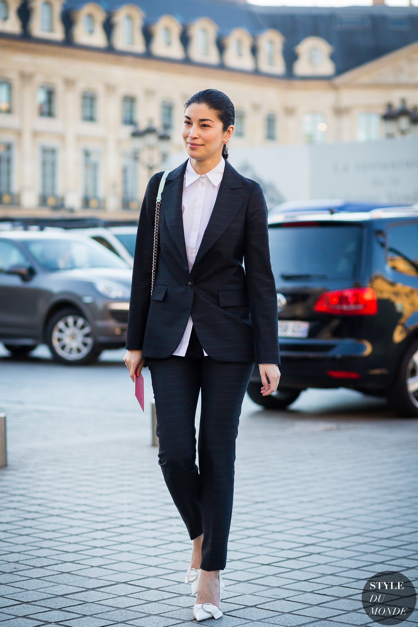 Caroline Issa Street Style Street Fashion Streetsnaps by STYLEDUMONDE Street Style Fashion Photography