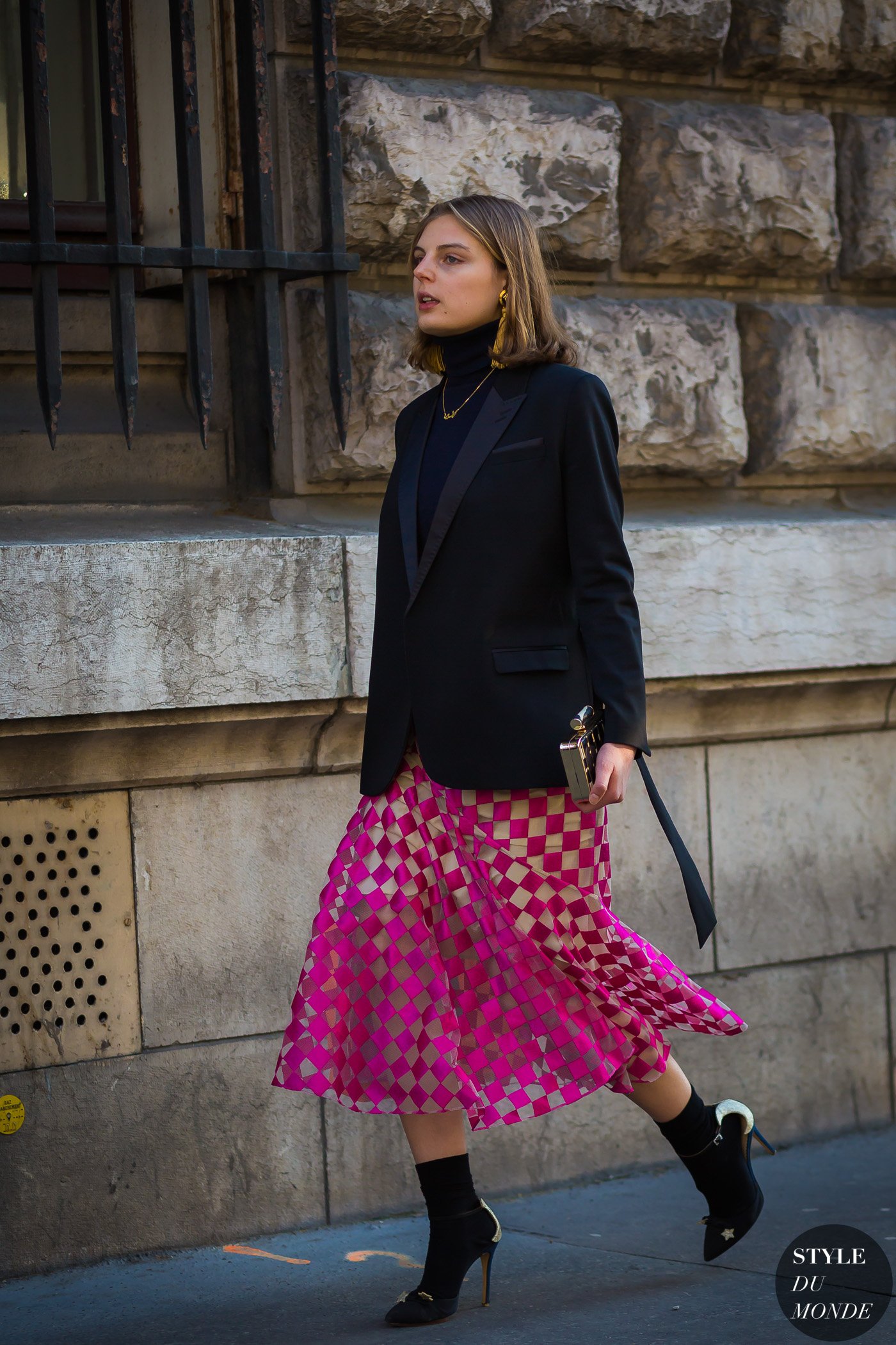 Claire Beermann Street Style Street Fashion Streetsnaps by STYLEDUMONDE Street Style Fashion Photography