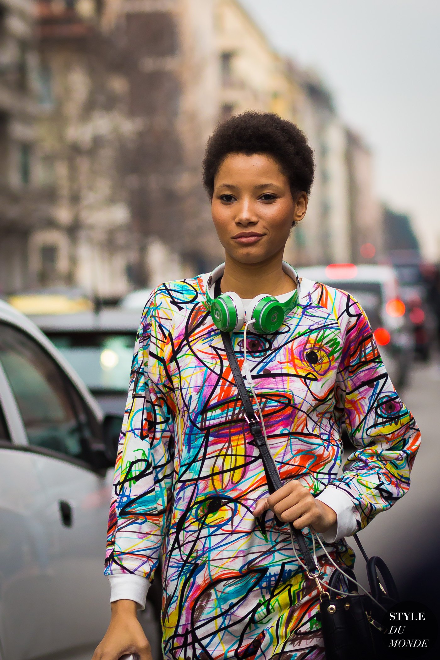 Lineisy Montero Street Style Street Fashion Streetsnaps by STYLEDUMONDE Street Style Fashion Photography