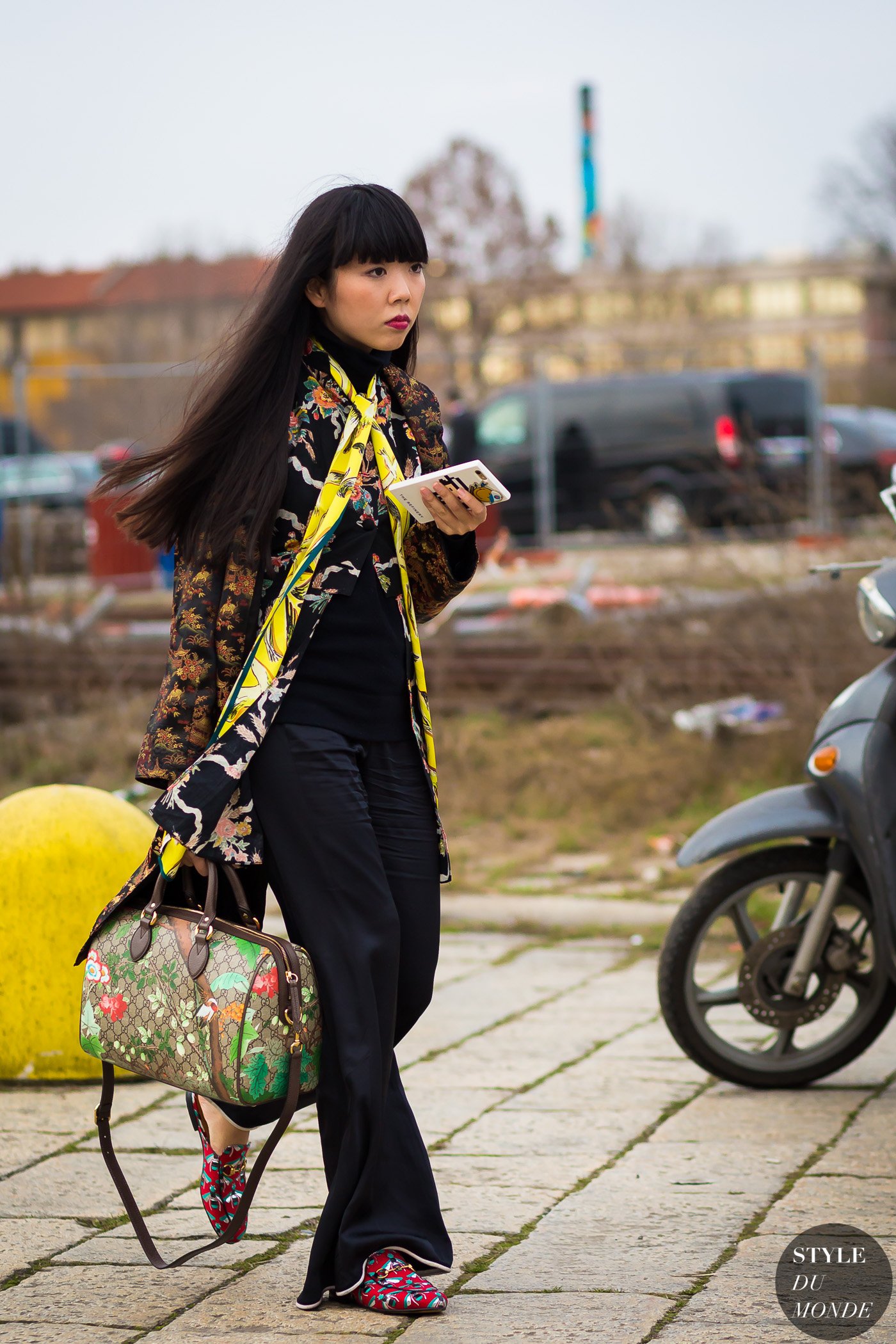 Susie Lau Style Bubble Street Style Street Fashion Streetsnaps by STYLEDUMONDE Street Style Fashion Photography