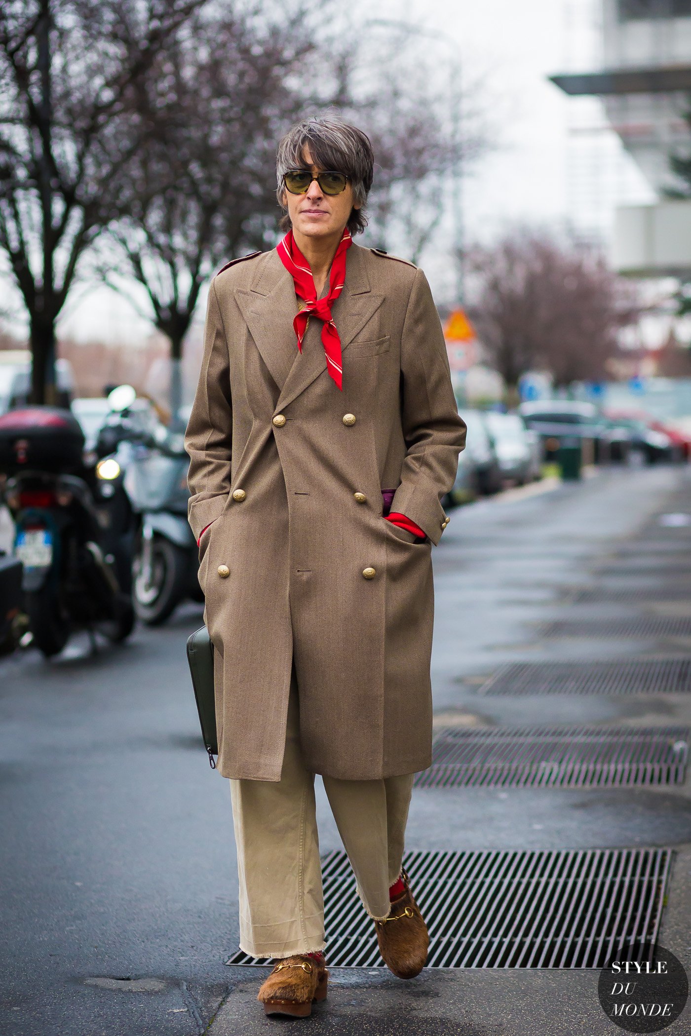 Ana Gimeno Brugada Street Style Street Fashion Streetsnaps by STYLEDUMONDE Street Style Fashion Photography