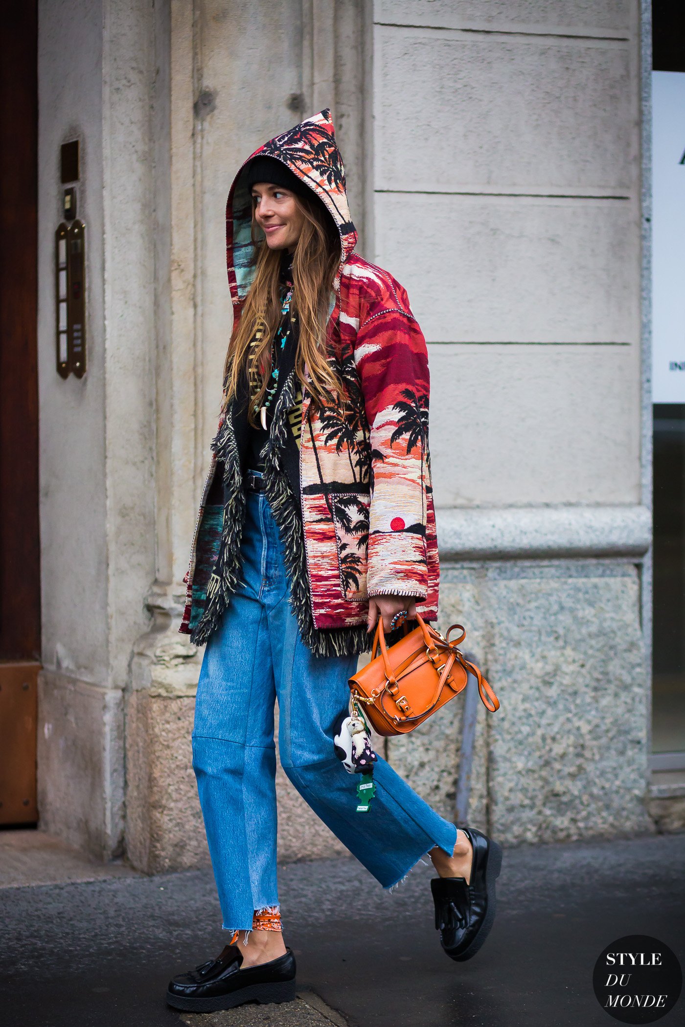 Carlotta Oddi Street Style Street Fashion Streetsnaps by STYLEDUMONDE Street Style Fashion Photography