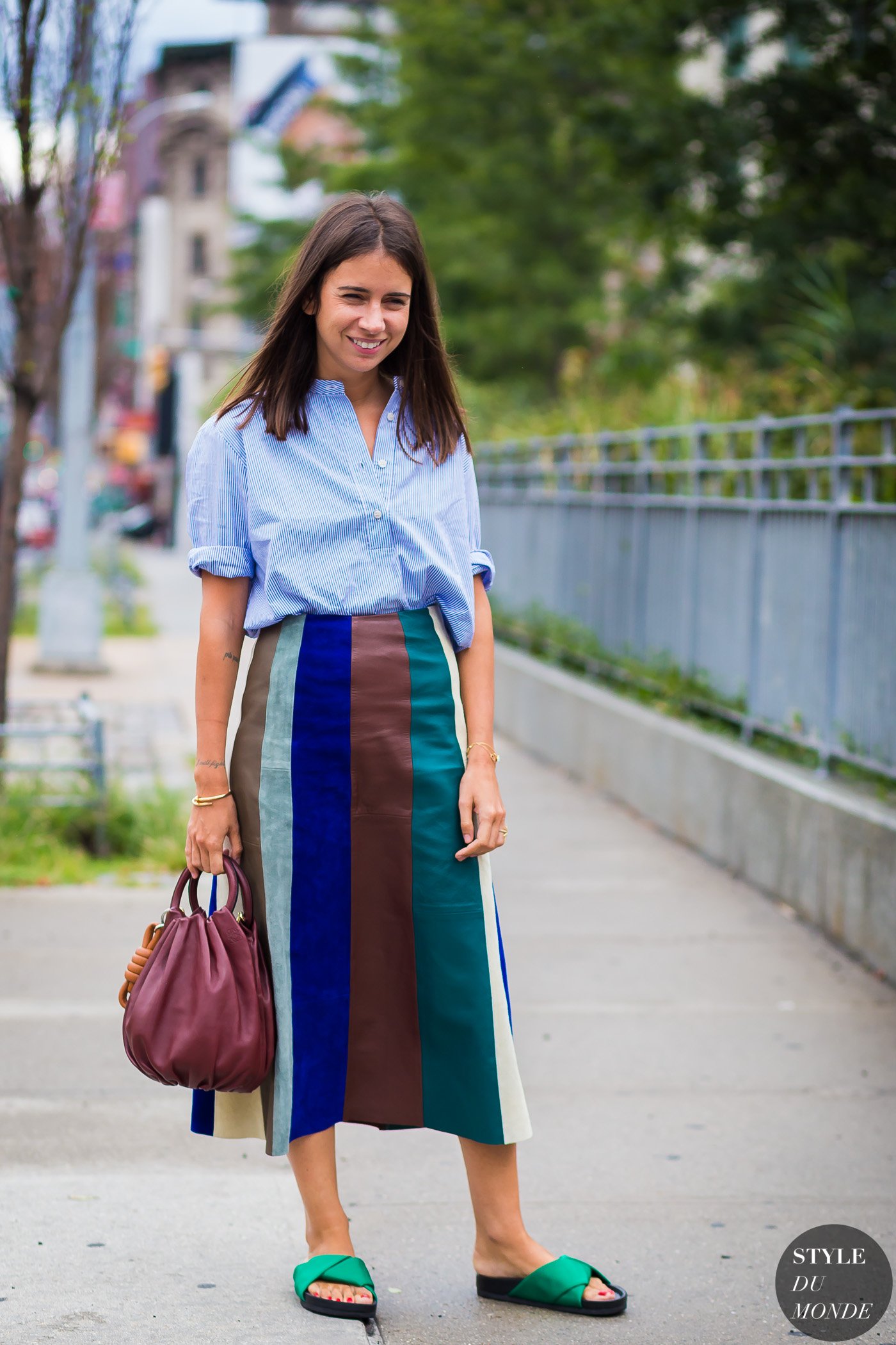 Natasha Goldenberg Street Style Street Fashion Streetsnaps by STYLEDUMONDE Street Style Fashion Photography