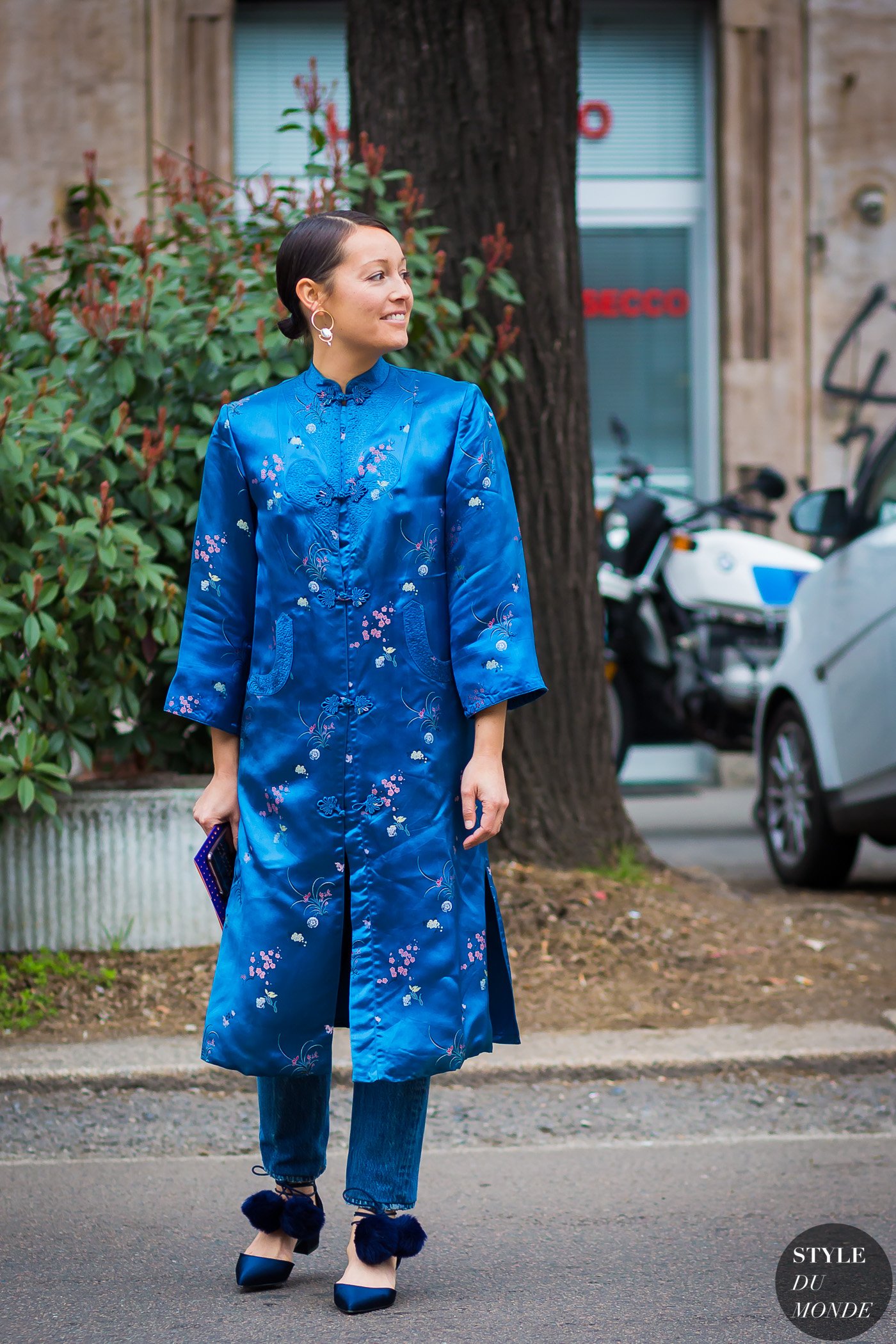 Rachael Wang Street Style Street Fashion Streetsnaps by STYLEDUMONDE Street Style Fashion Photography