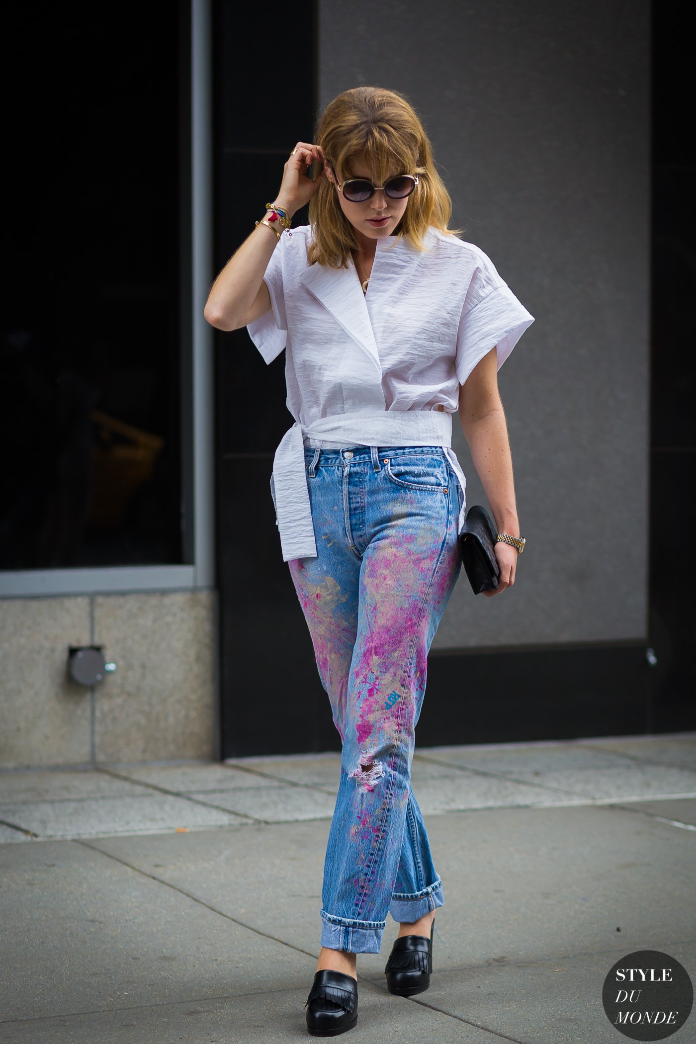 Annabel Rosendahl Street Style Street Fashion Streetsnaps by STYLEDUMONDE Street Style Fashion Photography