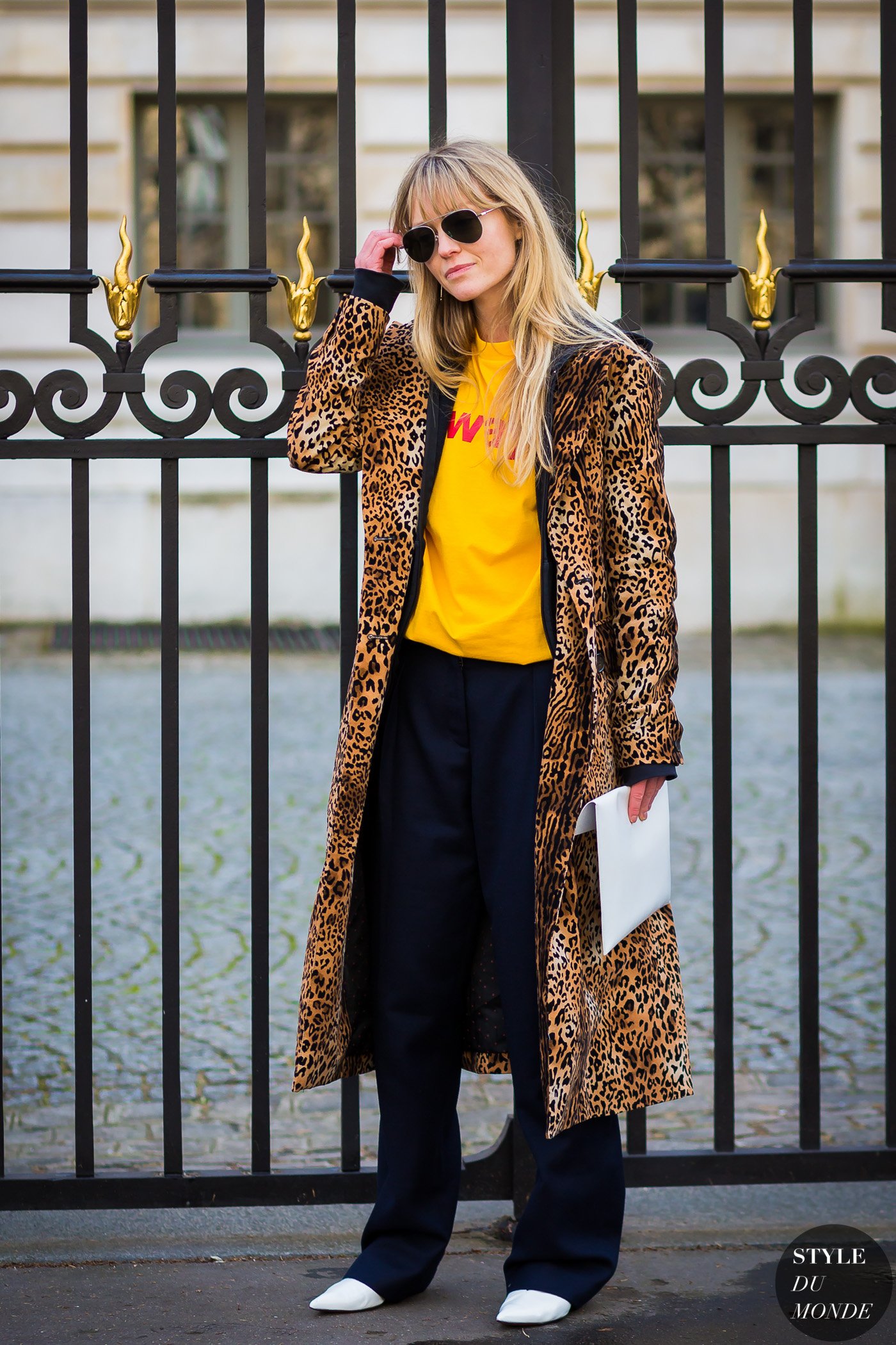 Jeanette Friis Madsen Street Style Street Fashion Streetsnaps by STYLEDUMONDE Street Style Fashion Photography