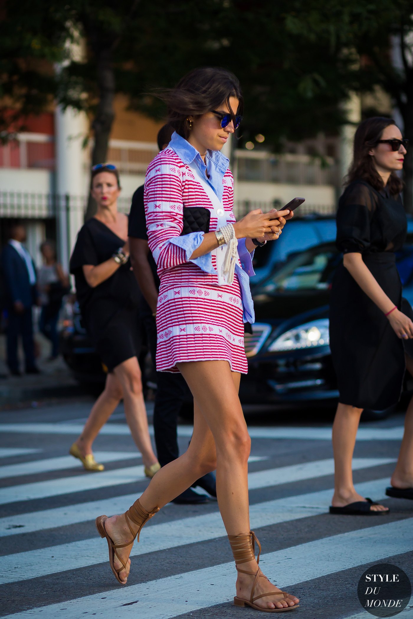 Leandra Medine Man Repeller Street Style Street Fashion Streetsnaps by STYLEDUMONDE Street Style Fashion Photography