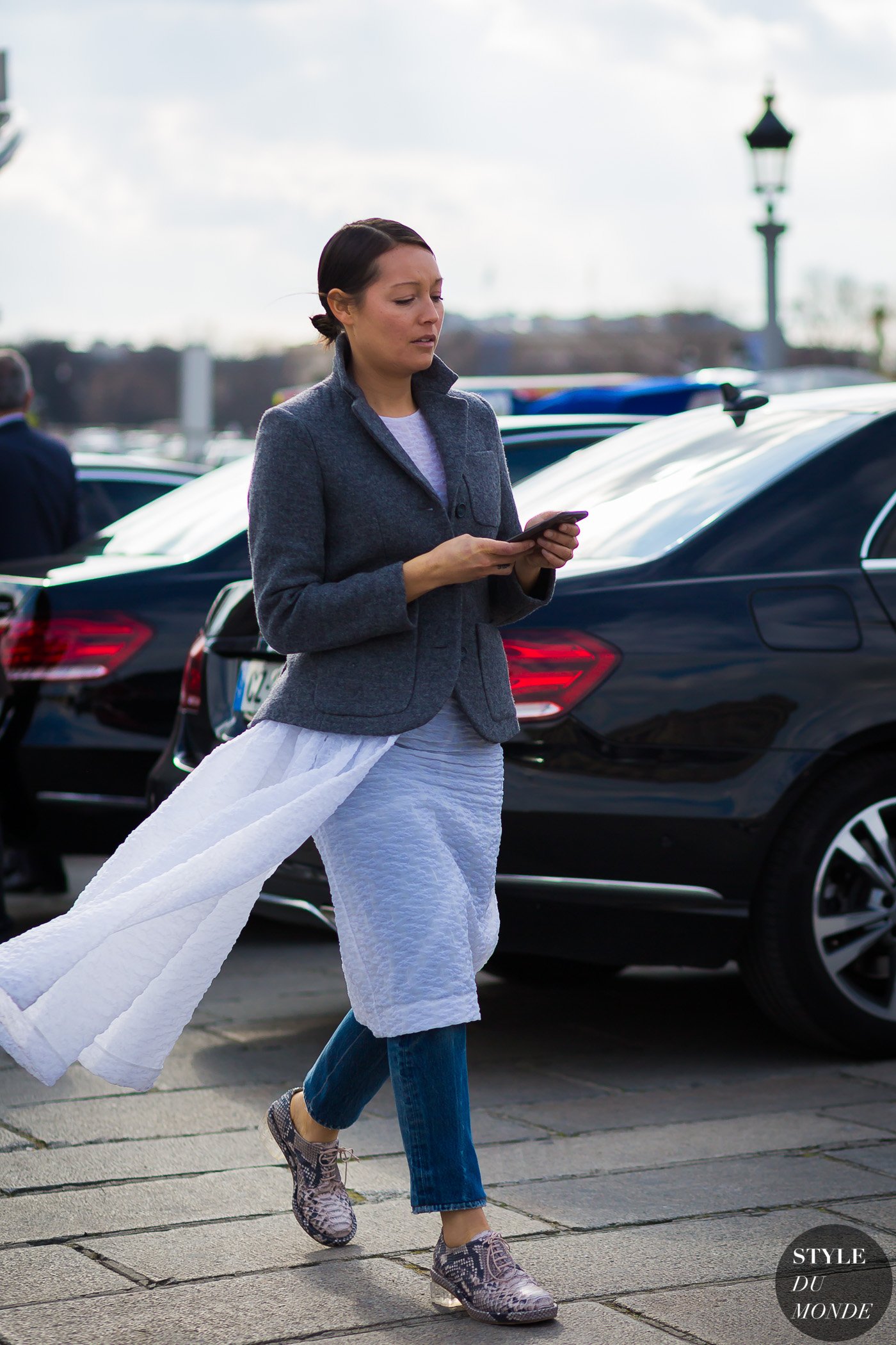 Rachael Wang Street Style Street Fashion Streetsnaps by STYLEDUMONDE Street Style Fashion Photography