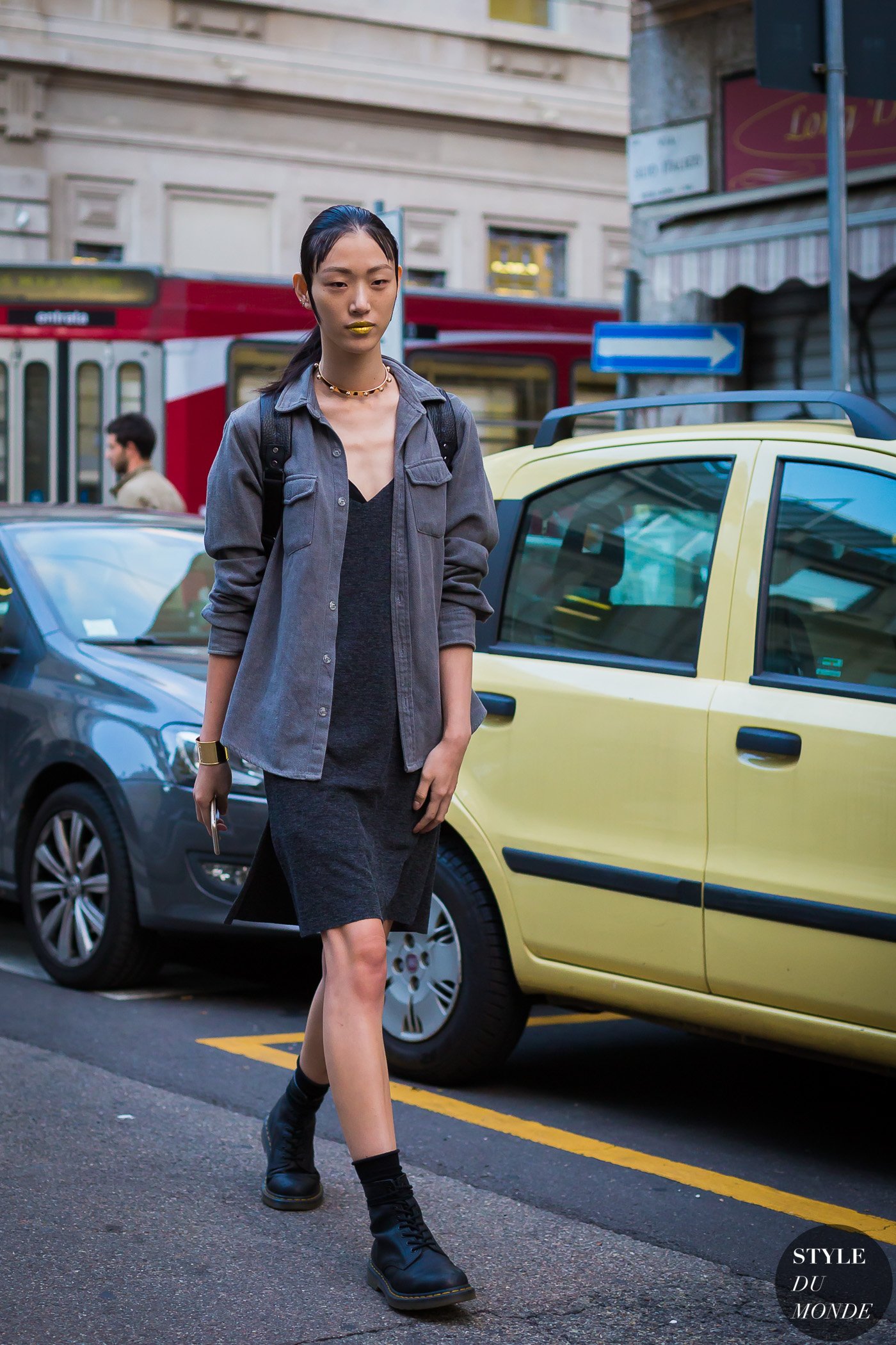 Sora Choi Street Style Street Fashion Streetsnaps by STYLEDUMONDE Street Style Fashion Photography