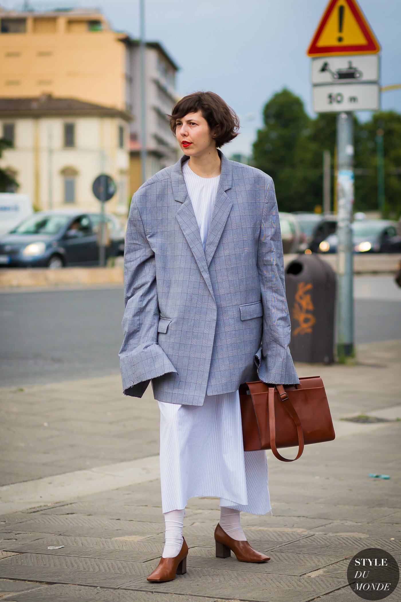 Anais Lafarge Before Raf Simons Street Style Street Fashion Streetsnaps by STYLEDUMONDE Street Style Fashion Photography