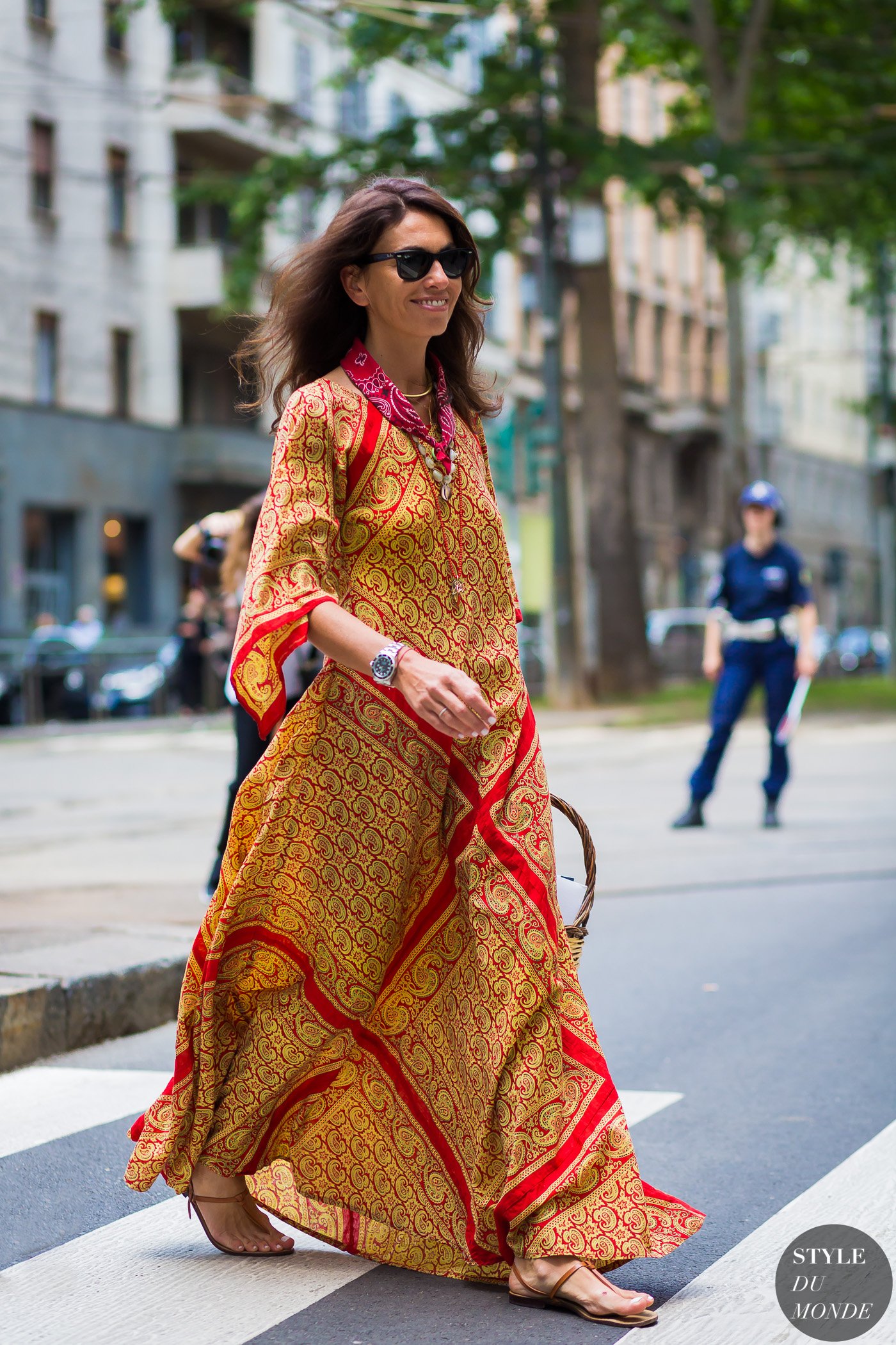 Viviana Volpicella Street Style Street Fashion Streetsnaps by STYLEDUMONDE Street Style Fashion Photography