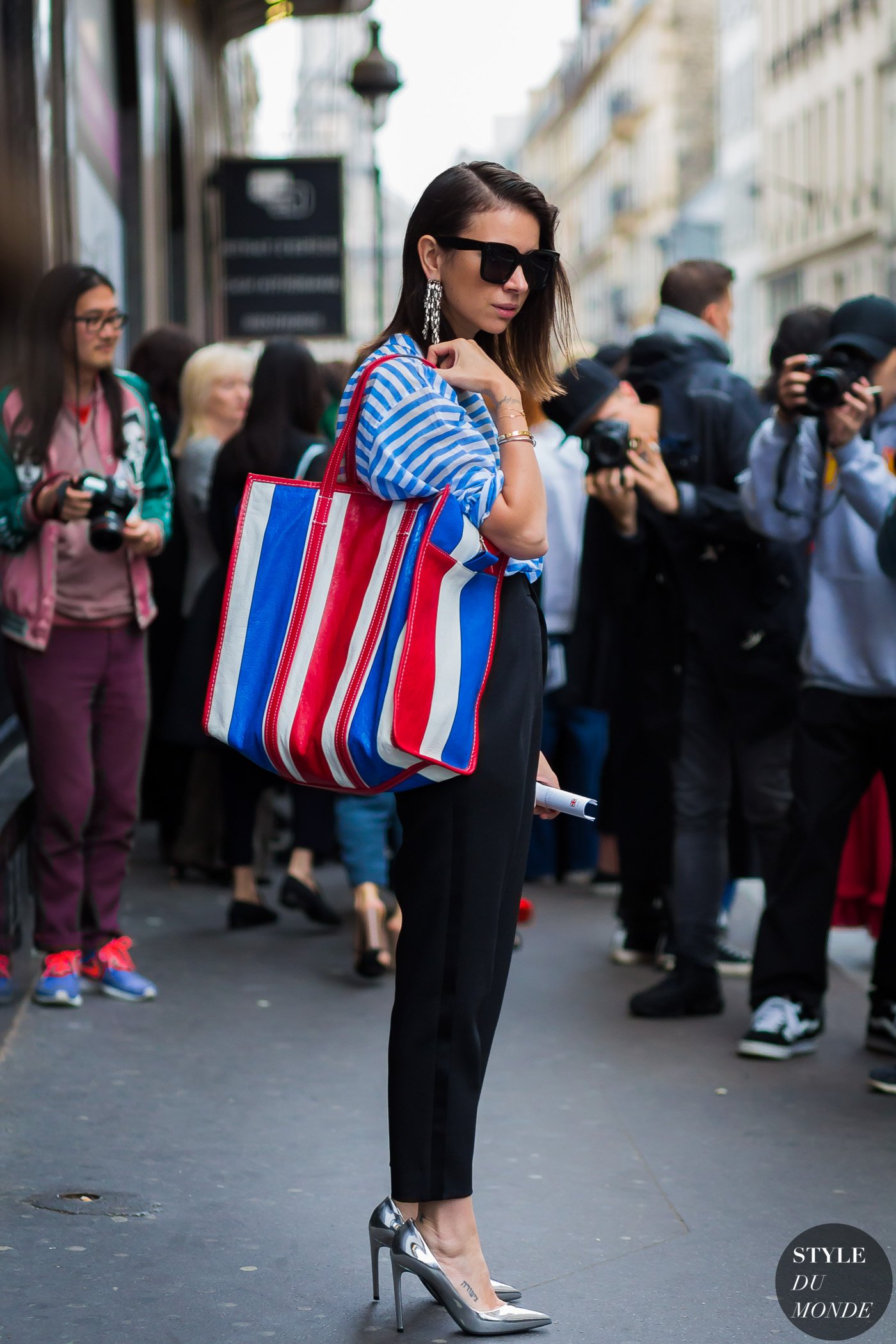 Natasha Goldenberg Street Style Street Fashion Streetsnaps by STYLEDUMONDE Street Style Fashion Photography