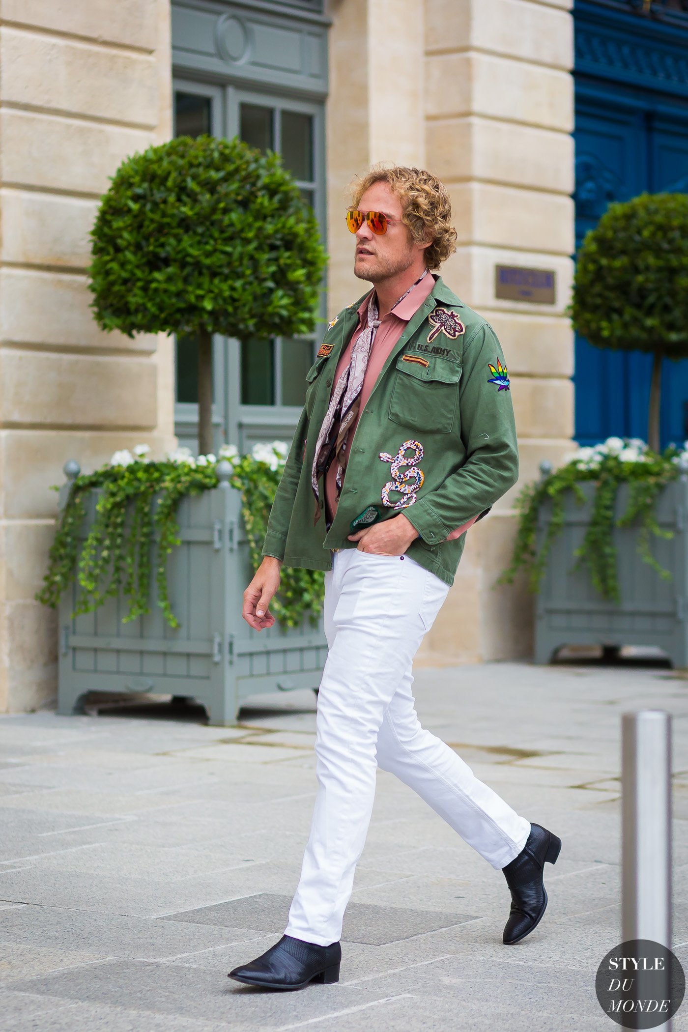 Peter Dundas Street Style Street Fashion Streetsnaps by STYLEDUMONDE Street Style Fashion Photography