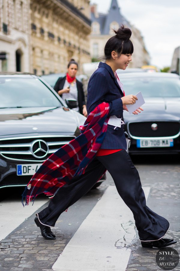 Susie Lau Style Bubble Street Style Street Fashion Streetsnaps by STYLEDUMONDE Street Style Fashion Photography