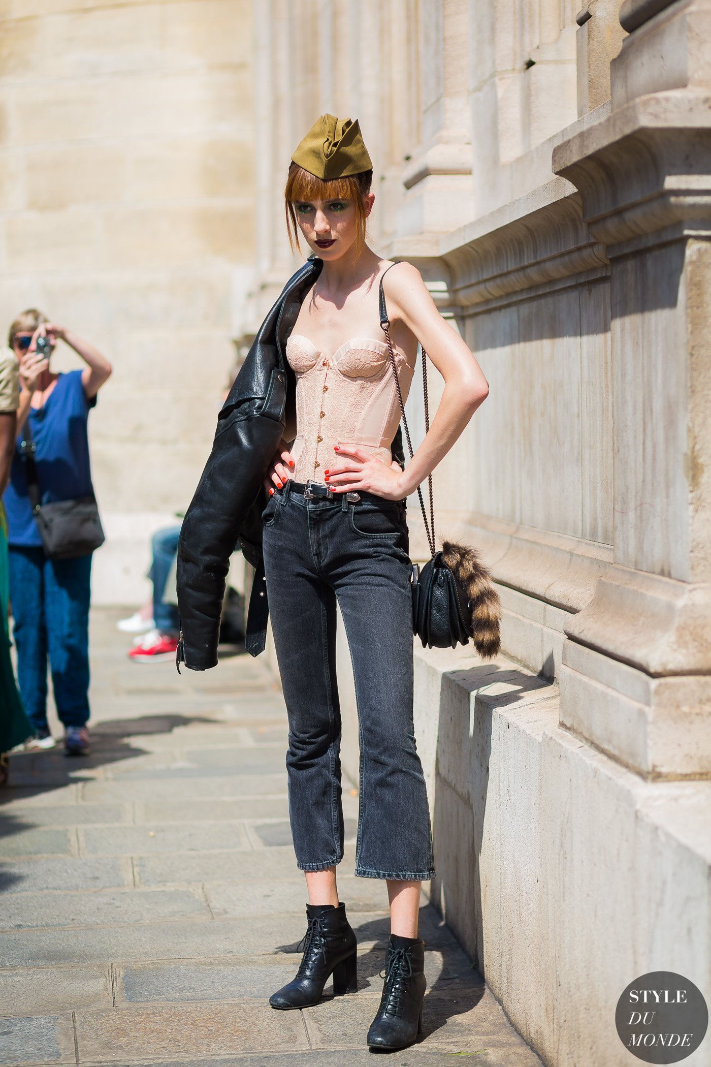 Teddy Quinlivan Street Style Street Fashion Streetsnaps by STYLEDUMONDE Street Style Fashion Photography