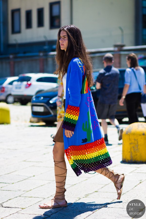 Chiara Totire Street Style Street Fashion Streetsnaps by STYLEDUMONDE Street Style Fashion Photography