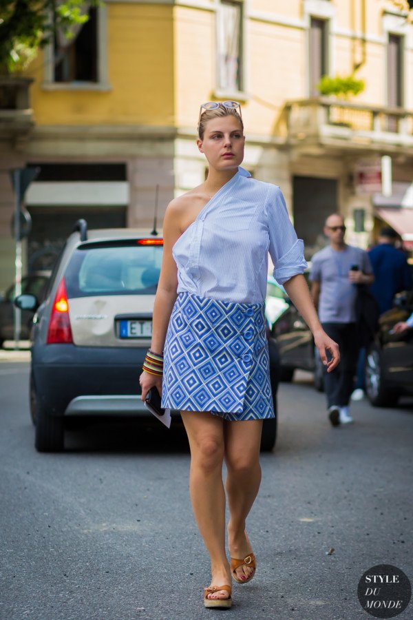 Claire Beermann Street Style Street Fashion Streetsnaps by STYLEDUMONDE Street Style Fashion Photography