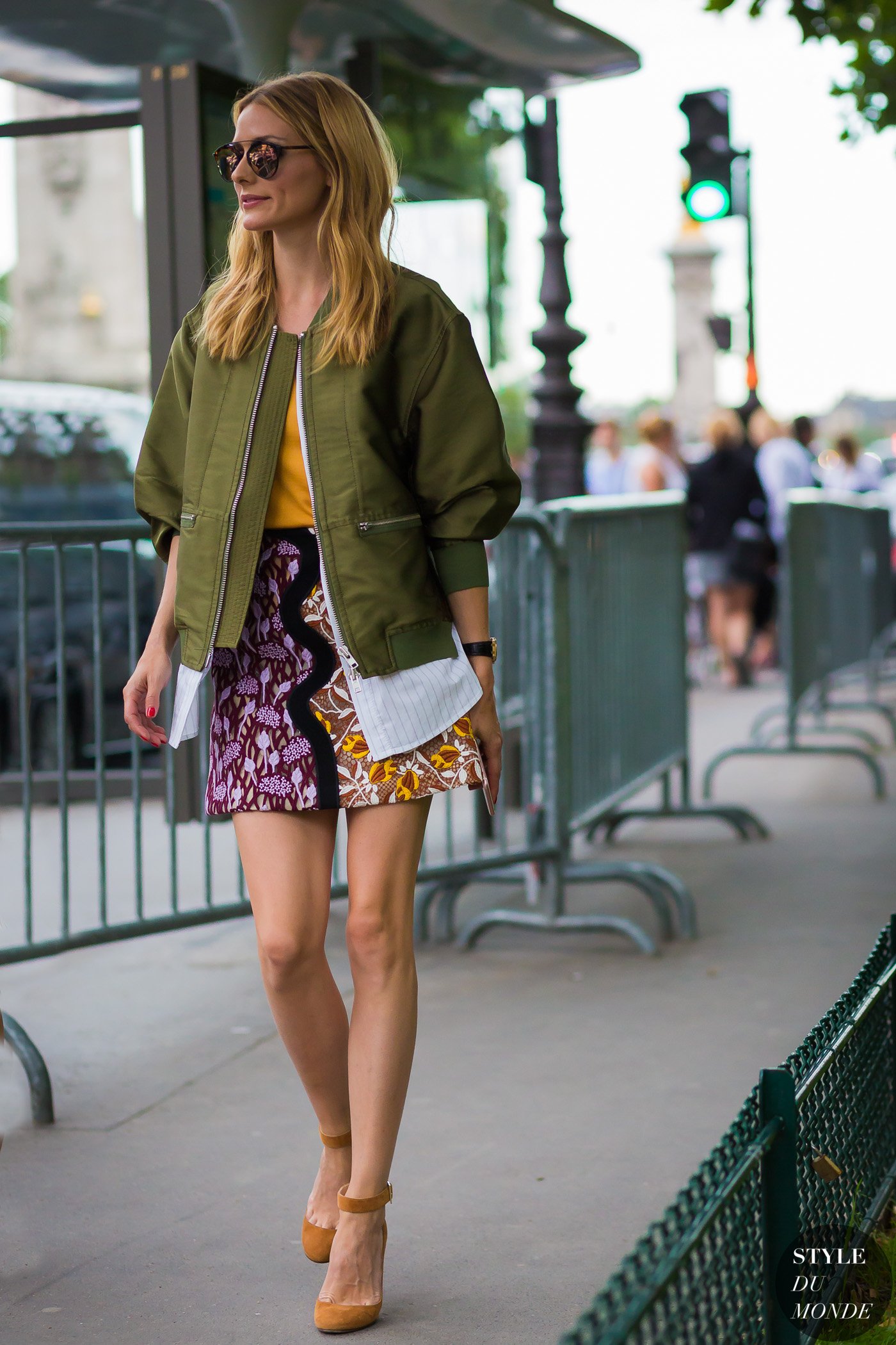 Olivia Palermo Street Style Street Fashion Streetsnaps by STYLEDUMONDE Street Style Fashion Photography